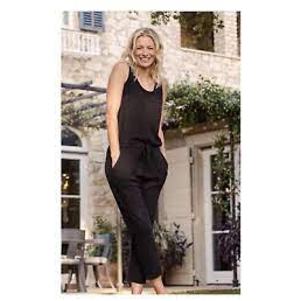 MAX MARA Crepe Drawstring Jumpsuit